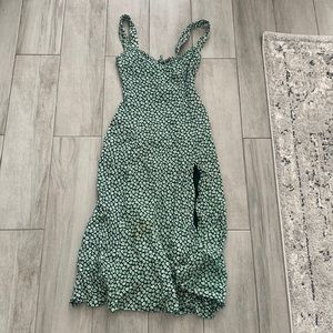Reformation peridot dress